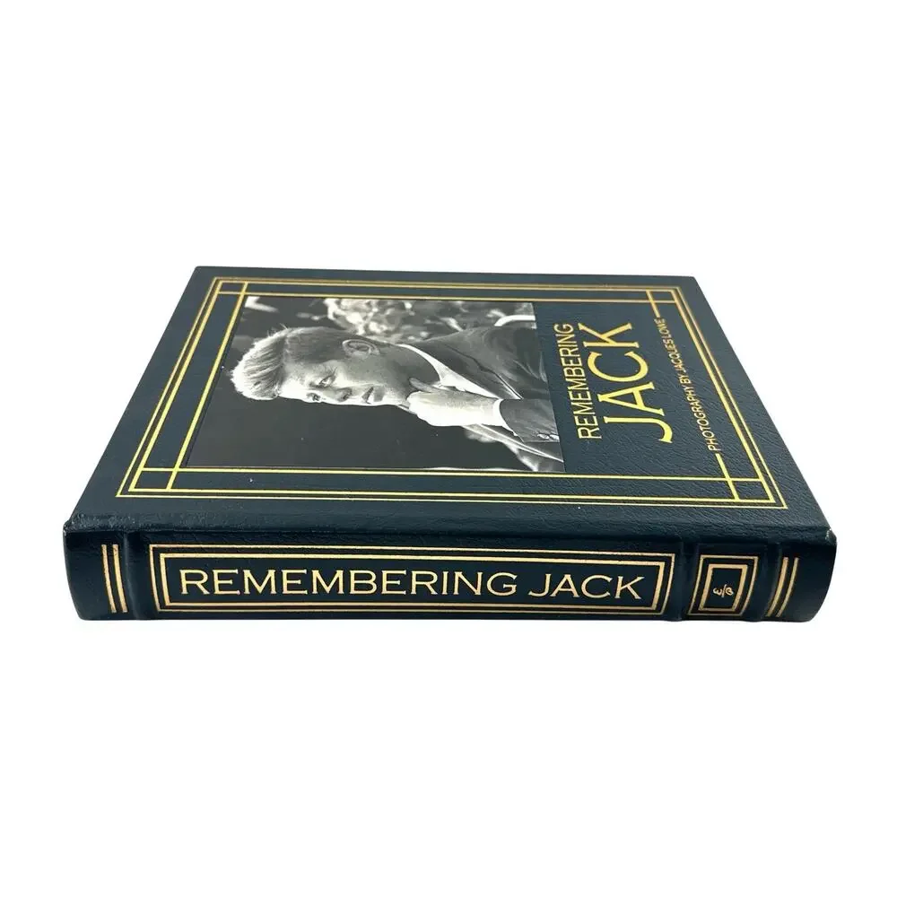 Remembering Jack JFK Jacques Lowe Easton Press Leather 1st Ed Photo Book 2003